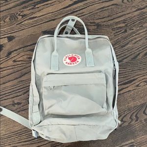Fjallraven small size back pack. Tan color